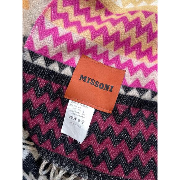 Missoni Home Humbert Wool Blend Throw Blanket - Picture 5 of 6